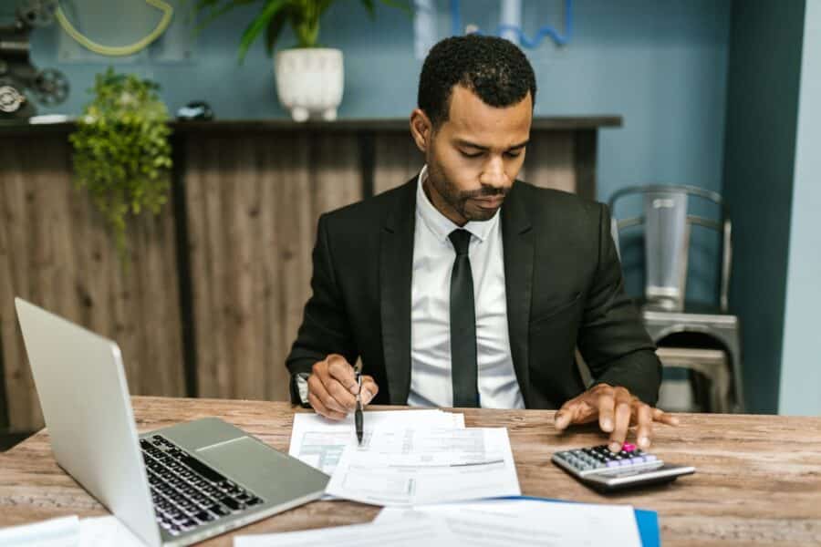 What does a financial investigation reveal?